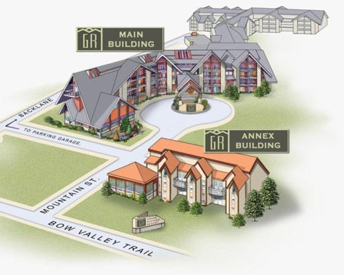 B&B Grand Rockies Resort 2Br 1Pullout 캔모어 외부 사진